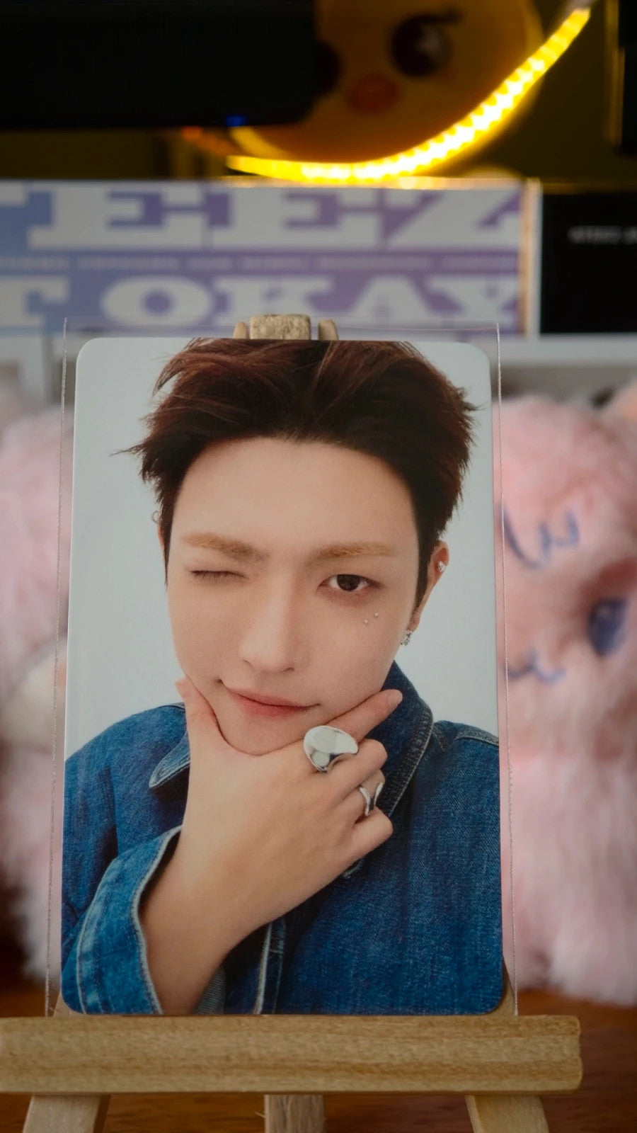 ATEEZ Hongjoong BAD (Japanese Ver.) Photocard — front