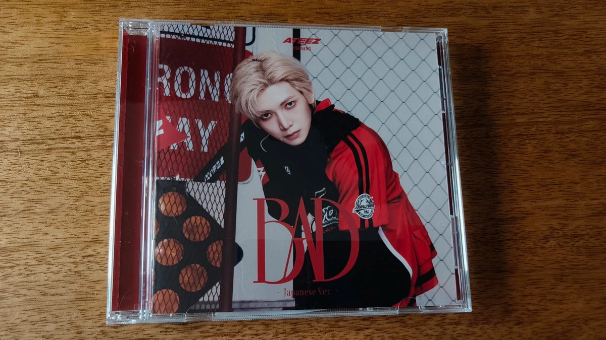 ATEEZ Yeosang BAD (Japanese Ver.) CD (Solo Edition) — cover and pictured contents