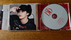 ATEEZ Jongho BAD (Japanese Ver.) CD (Solo Edition), open CD case showing portrait booklet and disc