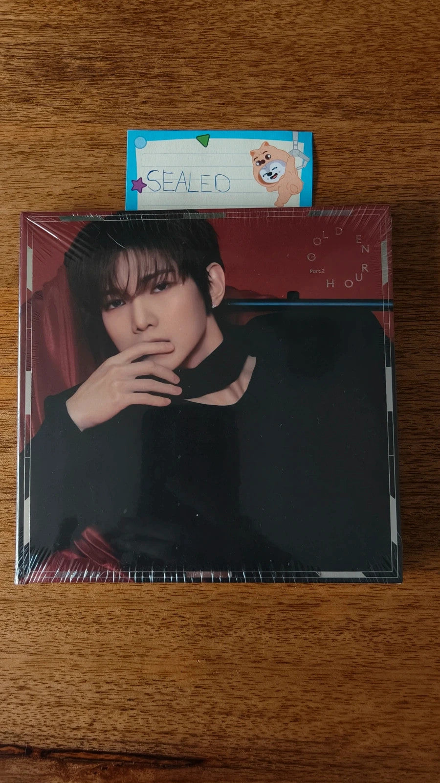 ATEEZ Yeosang GOLDEN HOUR : Part.2 Album (Digipack Ver., Sealed) — sealed album front