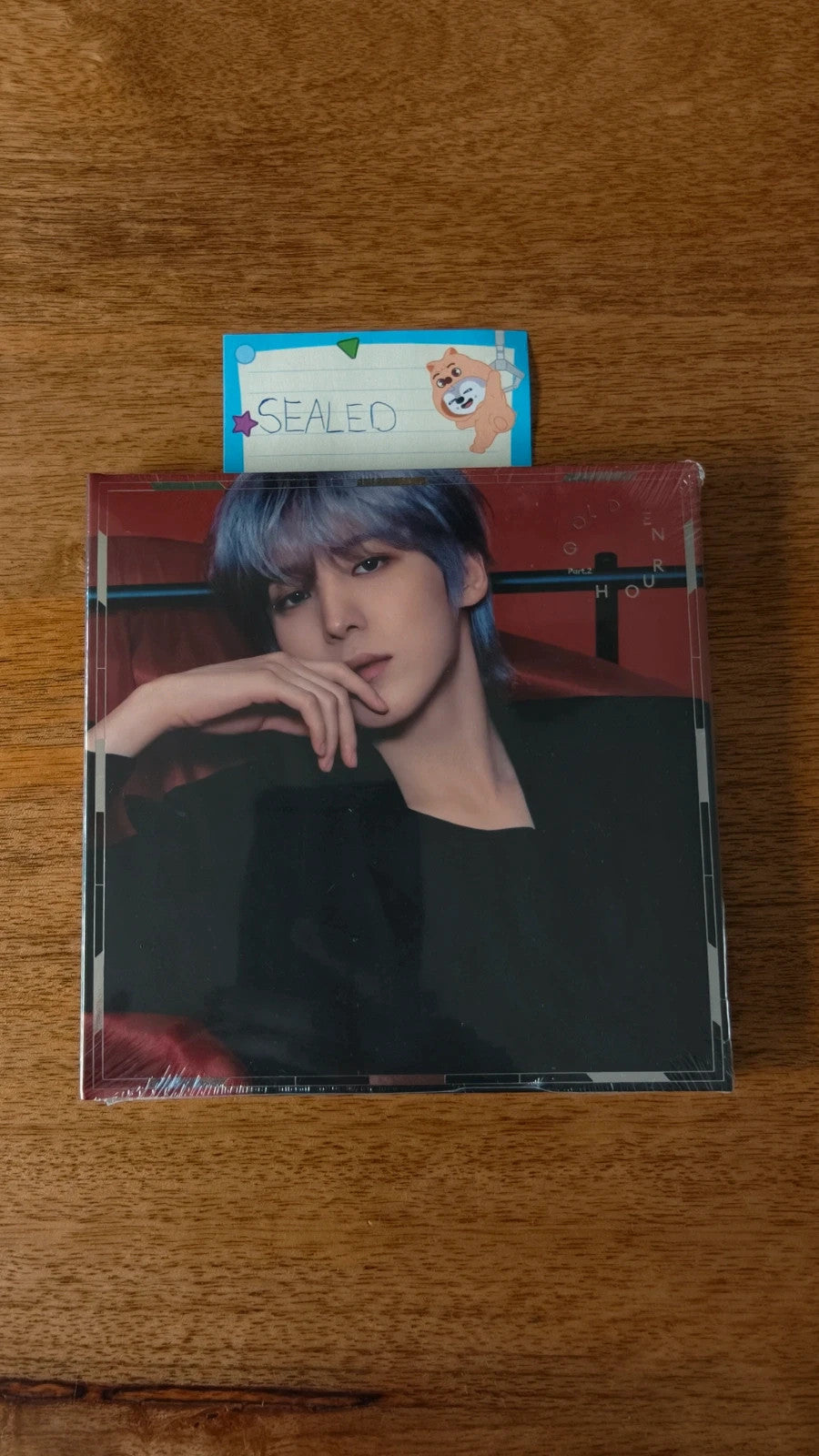 ATEEZ Yunho GOLDEN HOUR : Part.2 Album (Digipack Ver., Sealed) — sealed album front