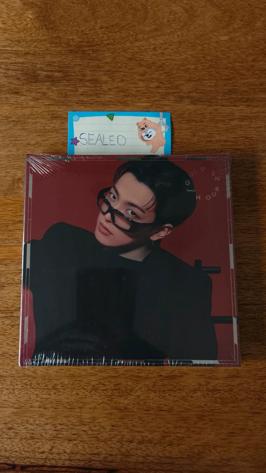 ATEEZ Hongjoong GOLDEN HOUR : Part.2 Album (Digipack Ver., Sealed) — sealed album front