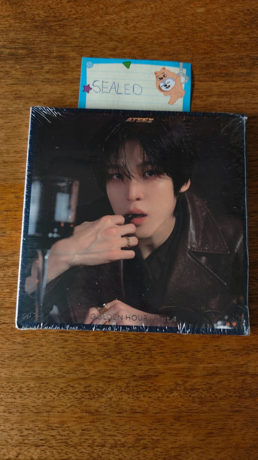 ATEEZ Yunho GOLDEN HOUR : Part.4 Album (Digipack Ver., Sealed) — sealed album front