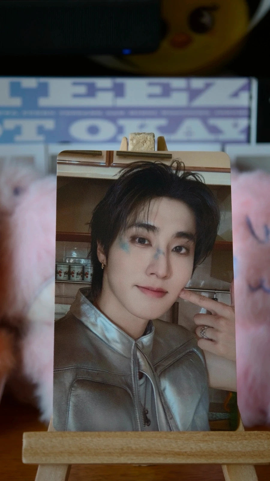 Stray Kids Han THIS & THAT Photocard (HMV A POB), front of photocard