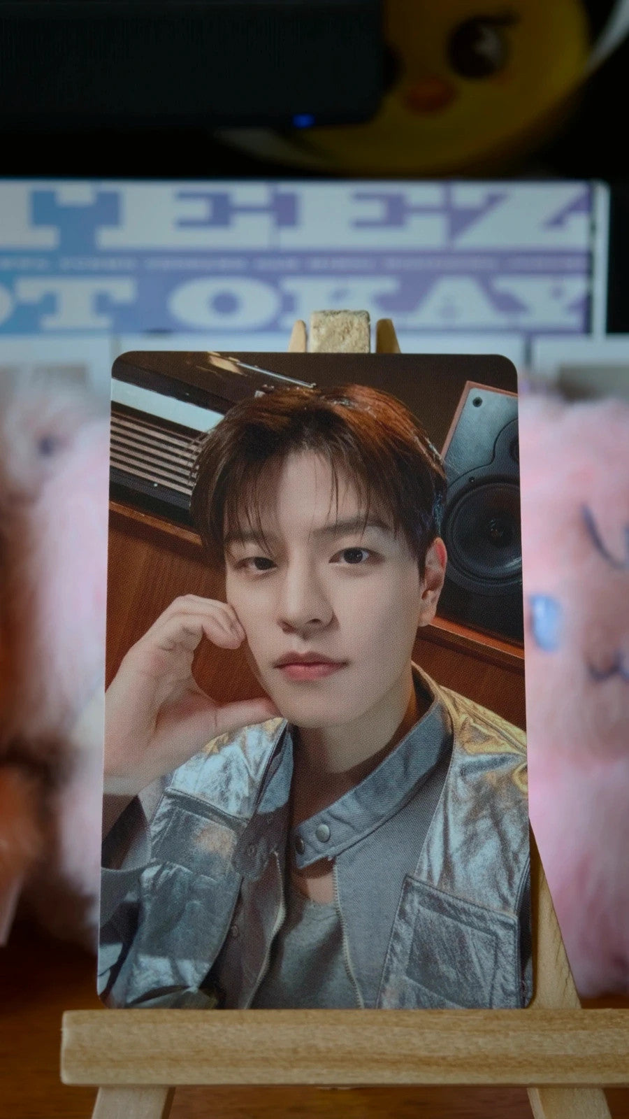 Stray Kids Seungmin THIS & THAT Photocard (HMV A POB), front of photocard