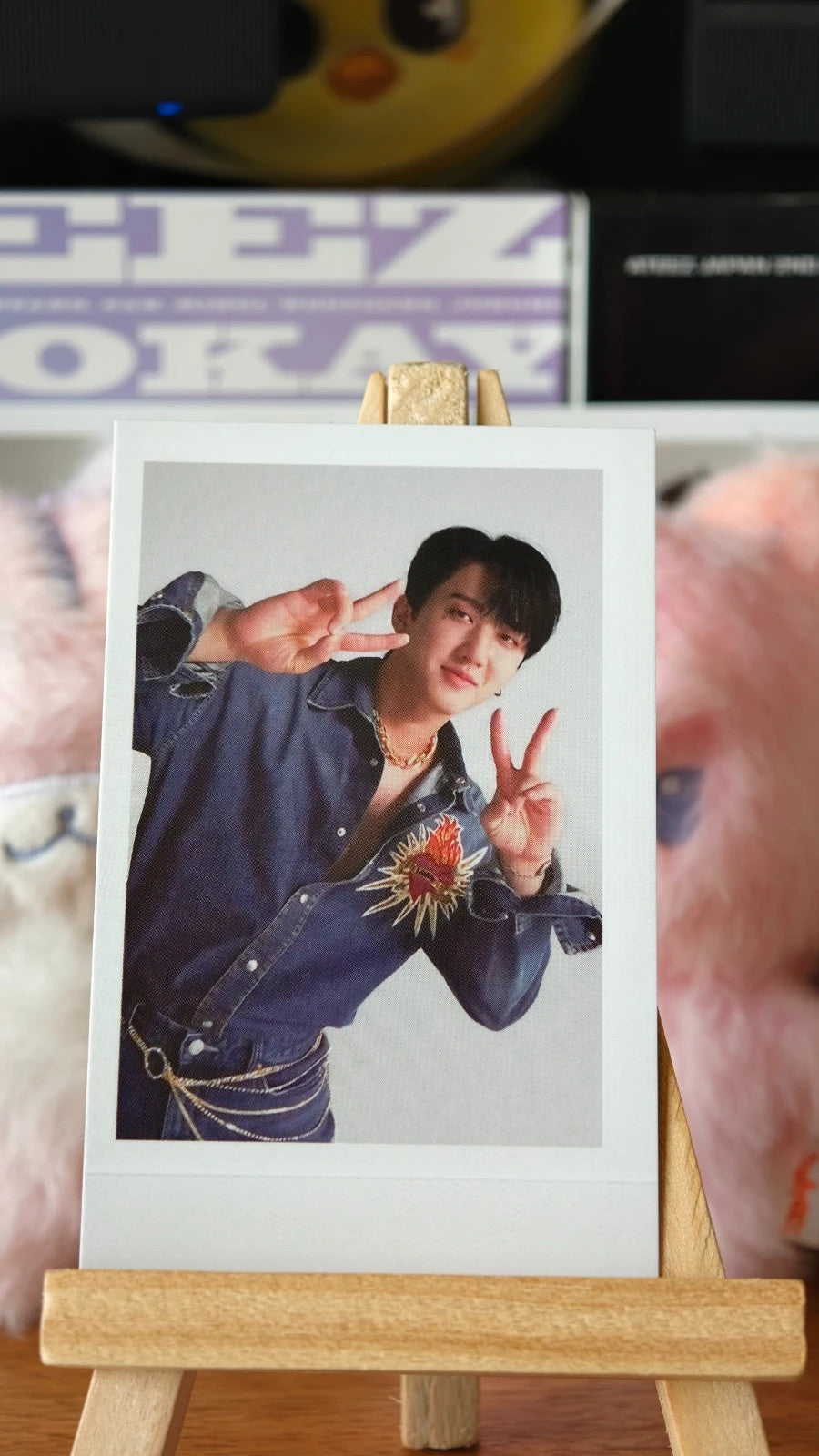 Stray Kids Changbin MAXIDENT Photocard (Album Polaroid-style) — front