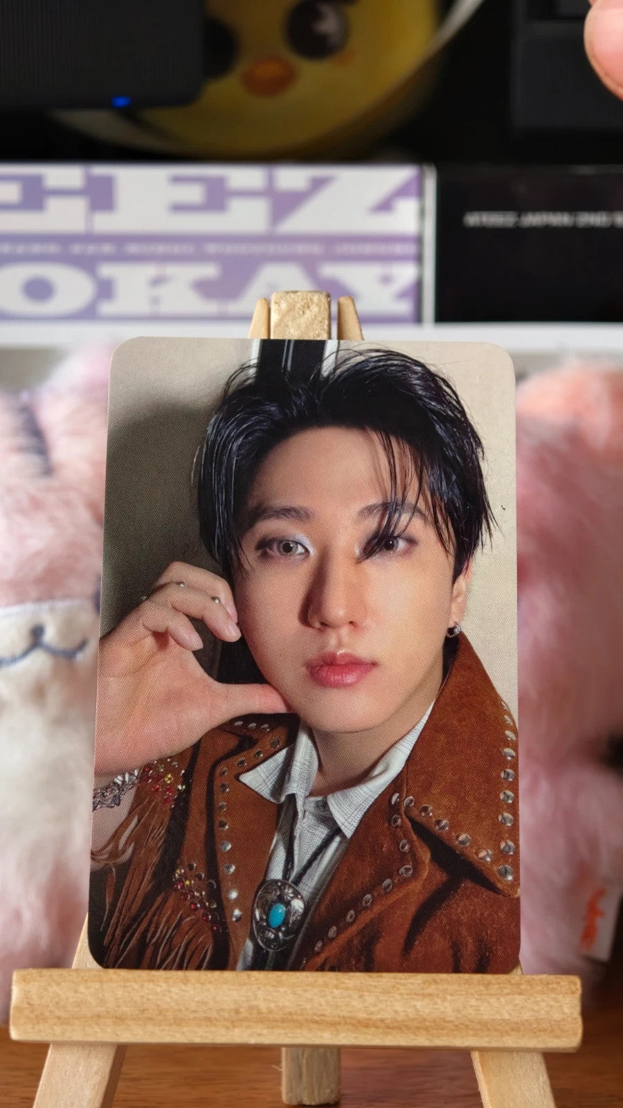 Stray Kids Changbin KARMA Photocard (Makestar POB), front of photocard