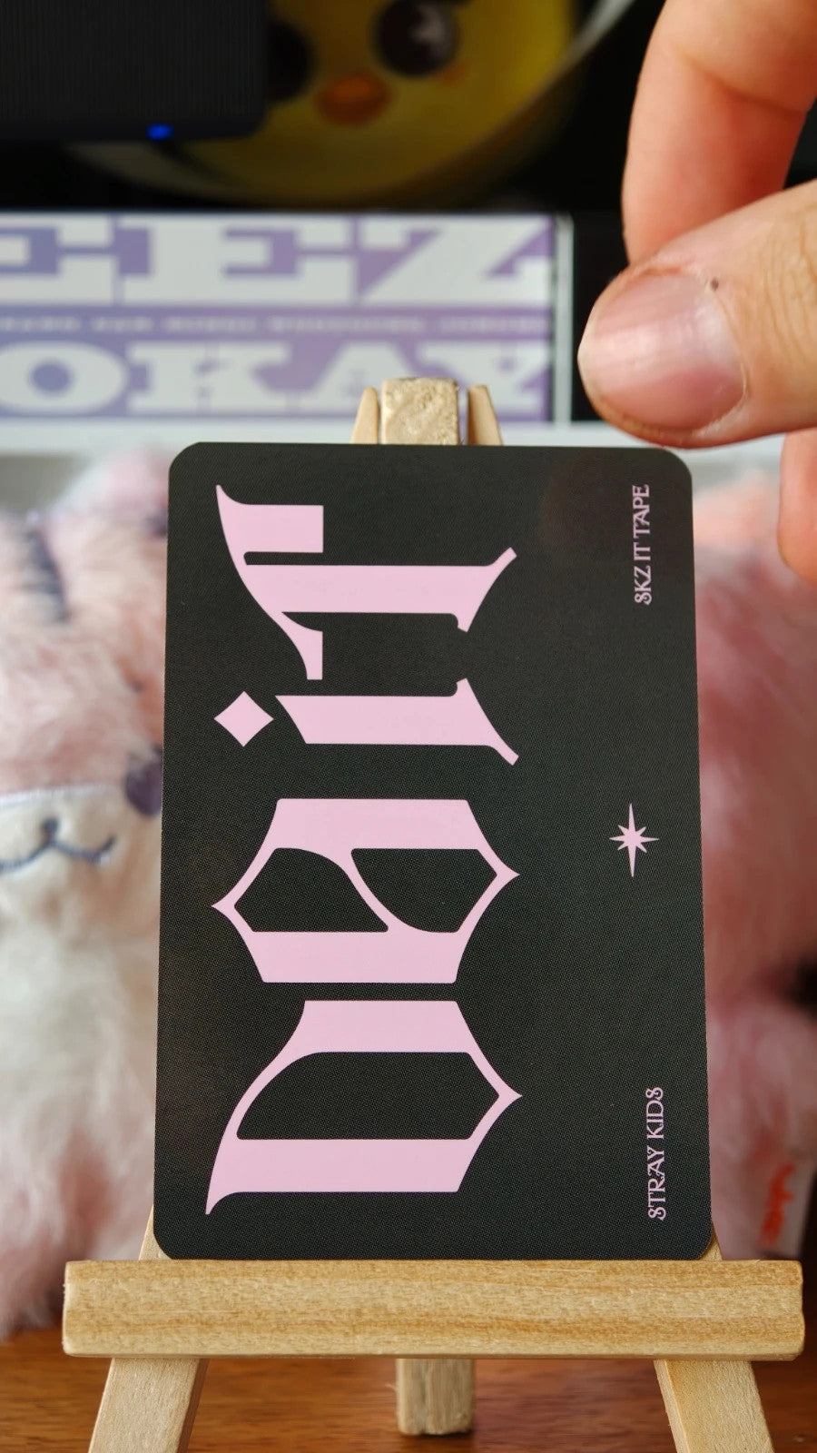 Stray Kids Changbin DO IT Photocard (Platform Set Card) — reverse