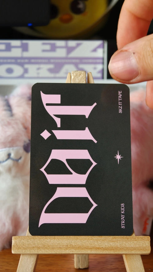 Stray Kids Changbin DO IT Photocard (Platform Set Card) — reverse