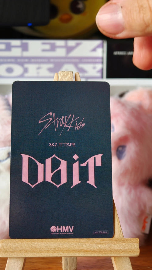 Stray Kids Changbin DO IT Photocard (HMV POB) — reverse