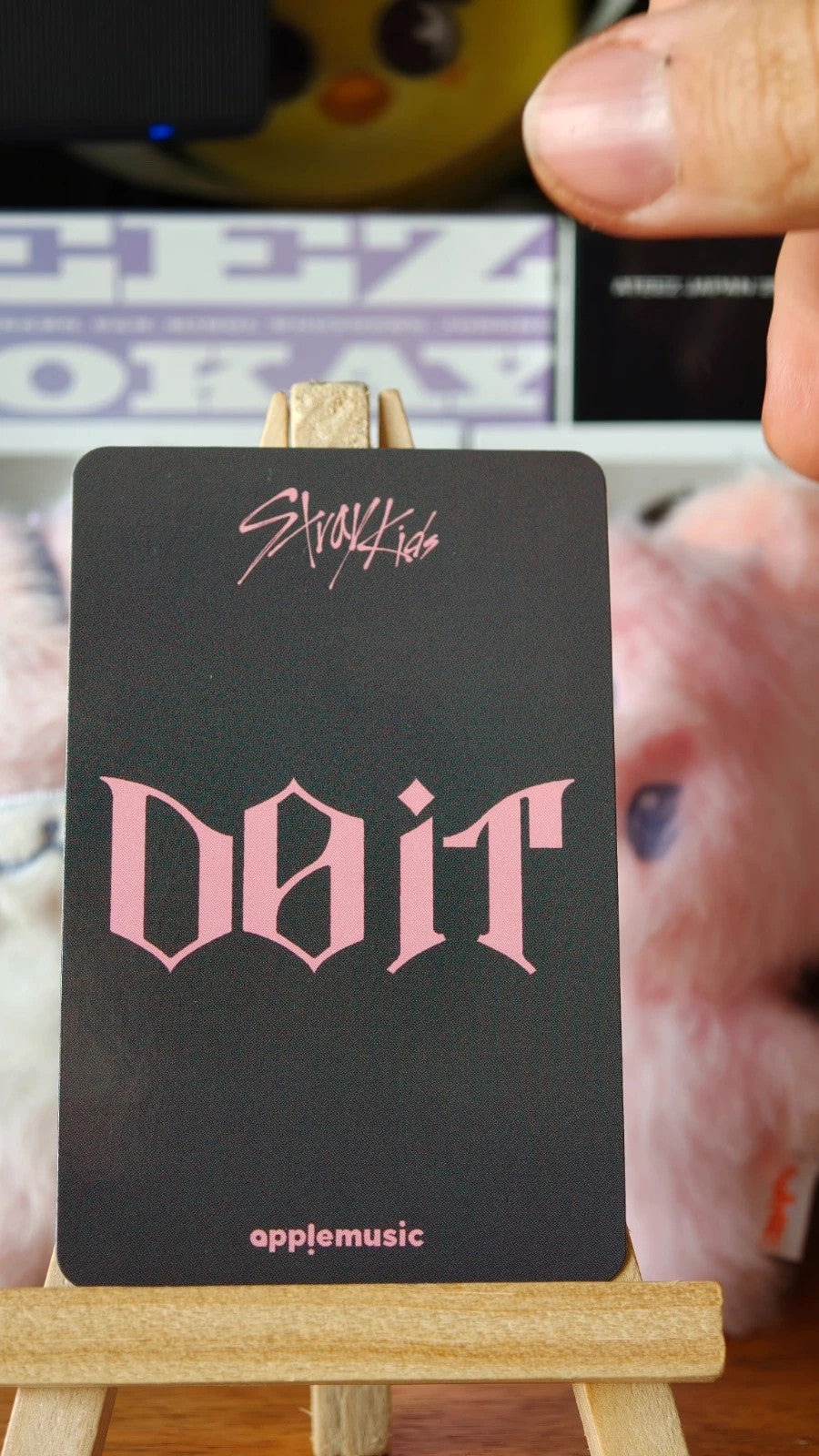 Stray Kids Changbin DO IT Photocard (Apple Music POB) — reverse