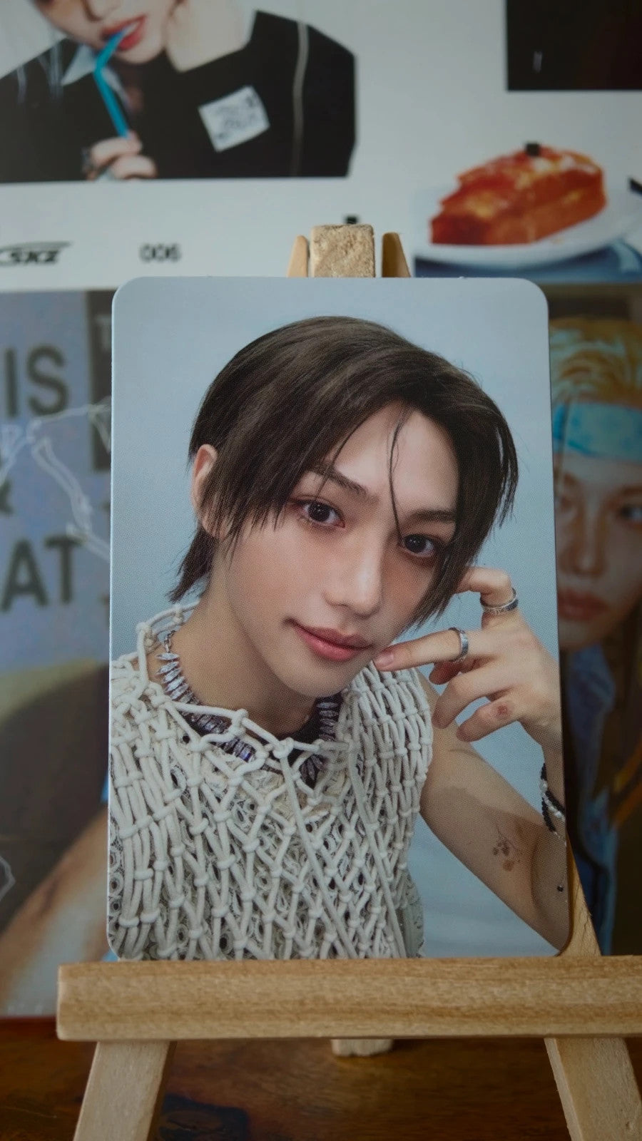 Stray Kids Felix ATE Photocard (Accordion Ver.) — front