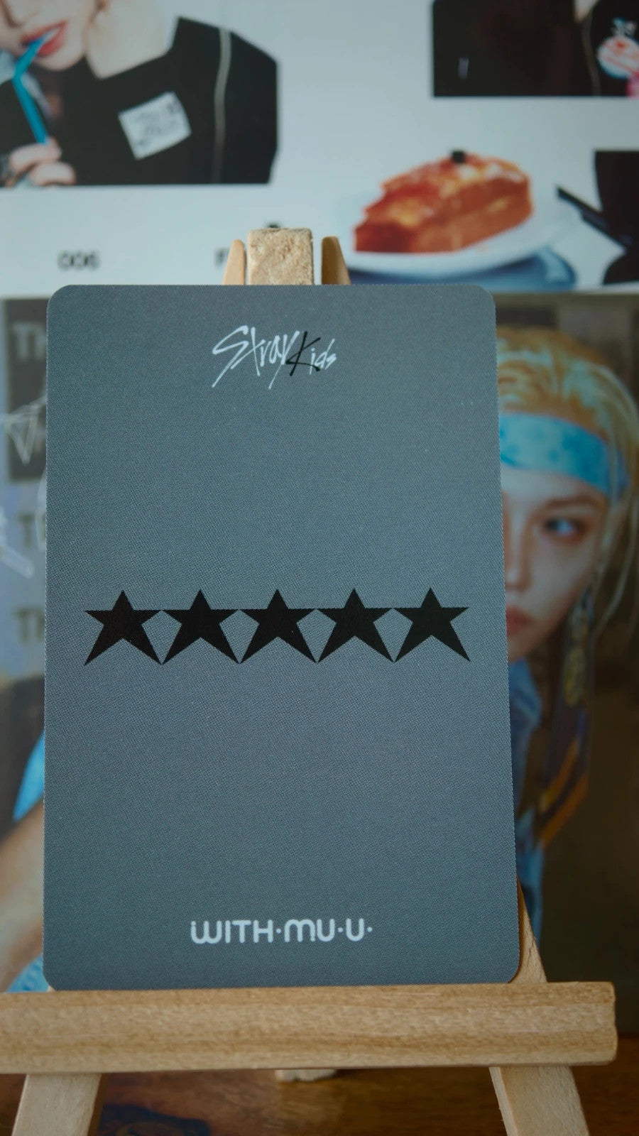 Stray Kids Felix 5-STAR Photocard (Withmuu POB) — reverse
