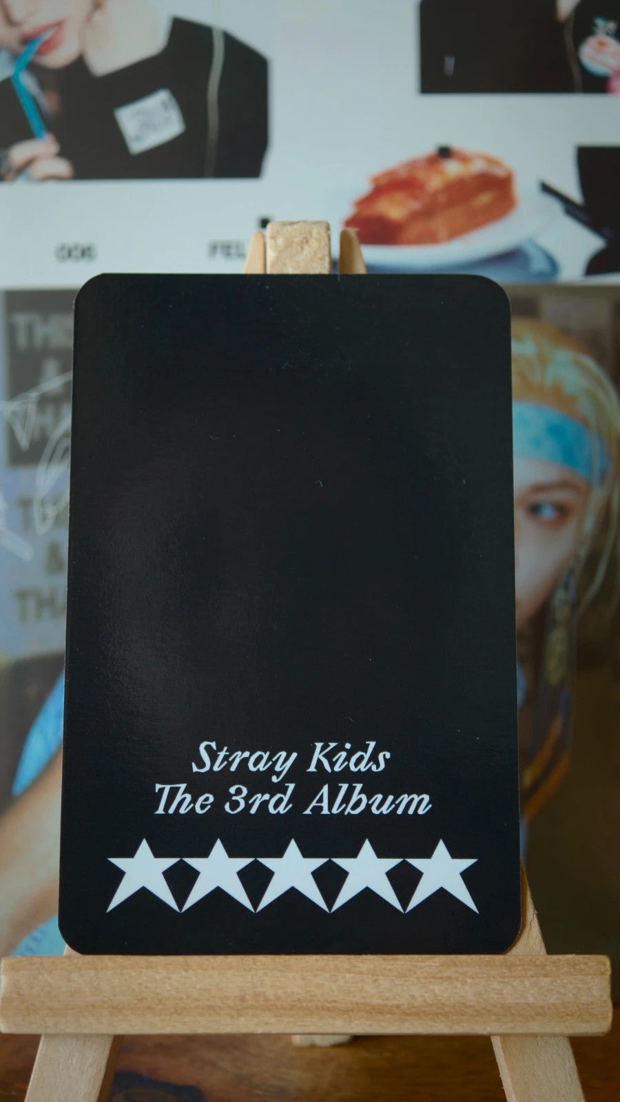 Stray Kids Felix 5-STAR Photocard (Blue Dream Media POB) — reverse