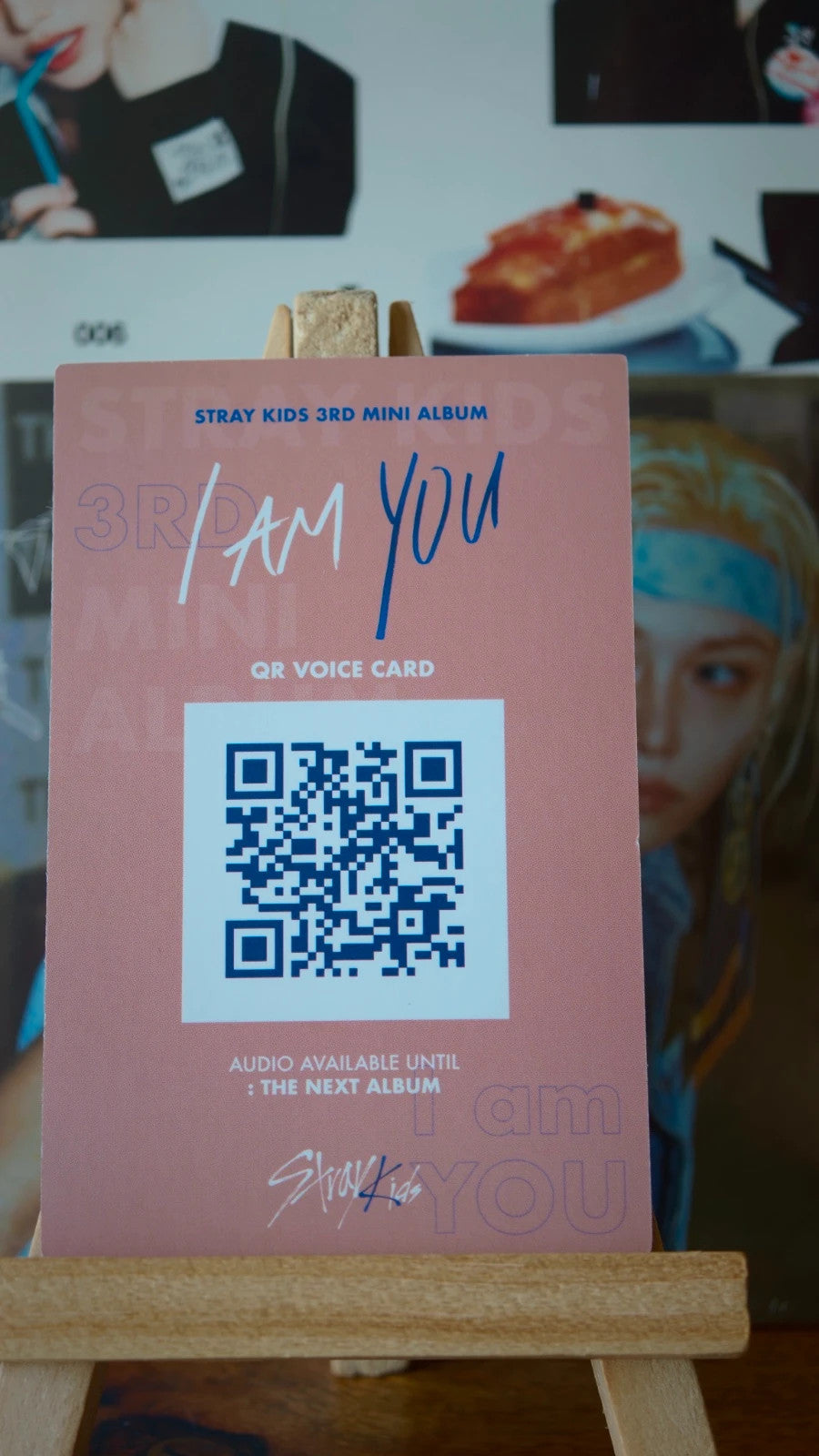 Stray Kids Felix I am YOU Photocard (Printed-signature Design) — reverse