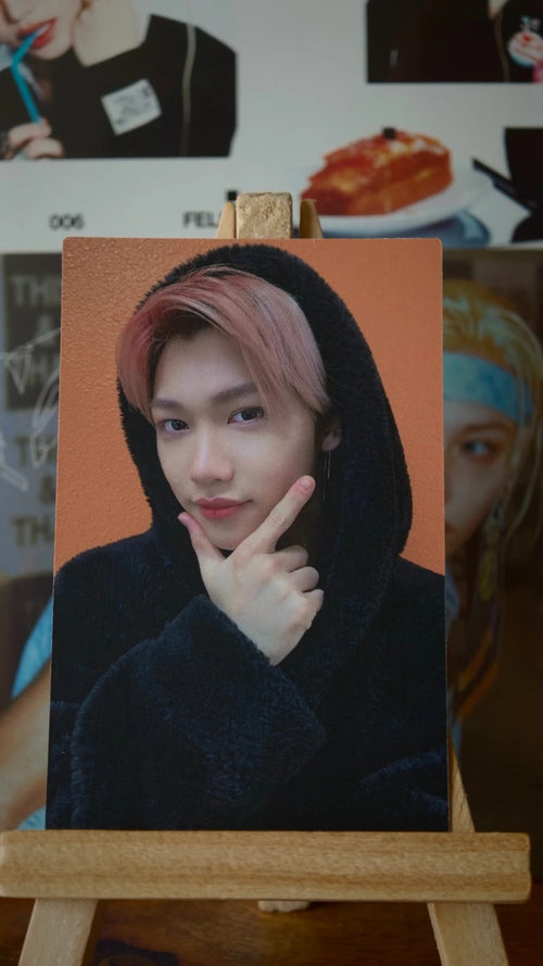 Stray Kids Felix GO LIVE Photocard (Double-sided, A Design) — first photo side