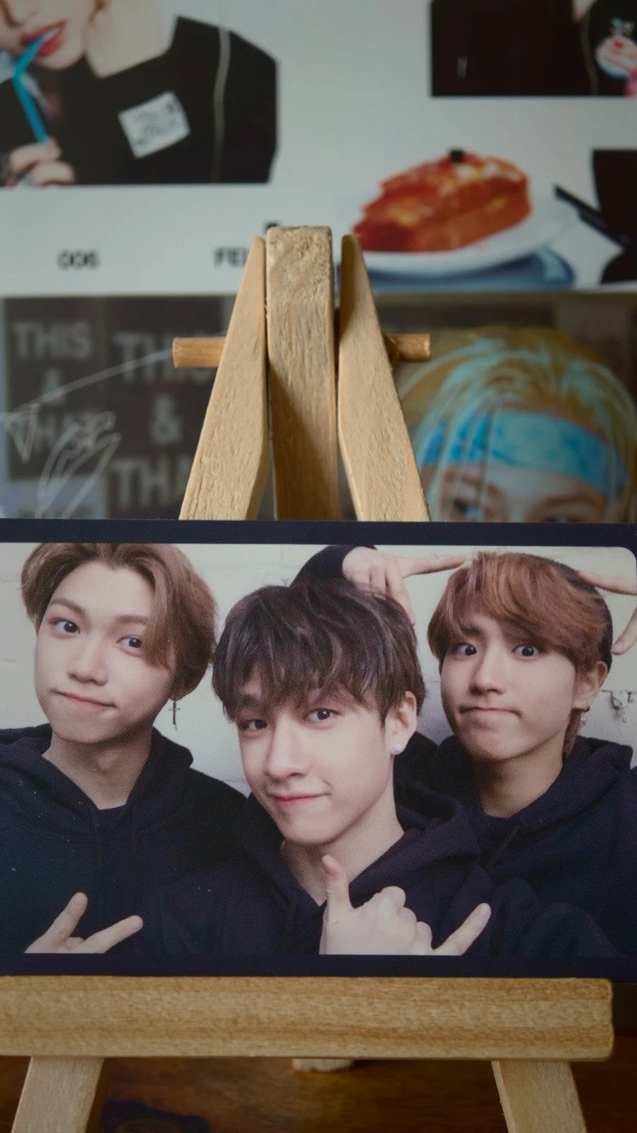 Stray Kids Bang Chan & Han & Felix I am NOT Unit Photocard (Album Card) — front
