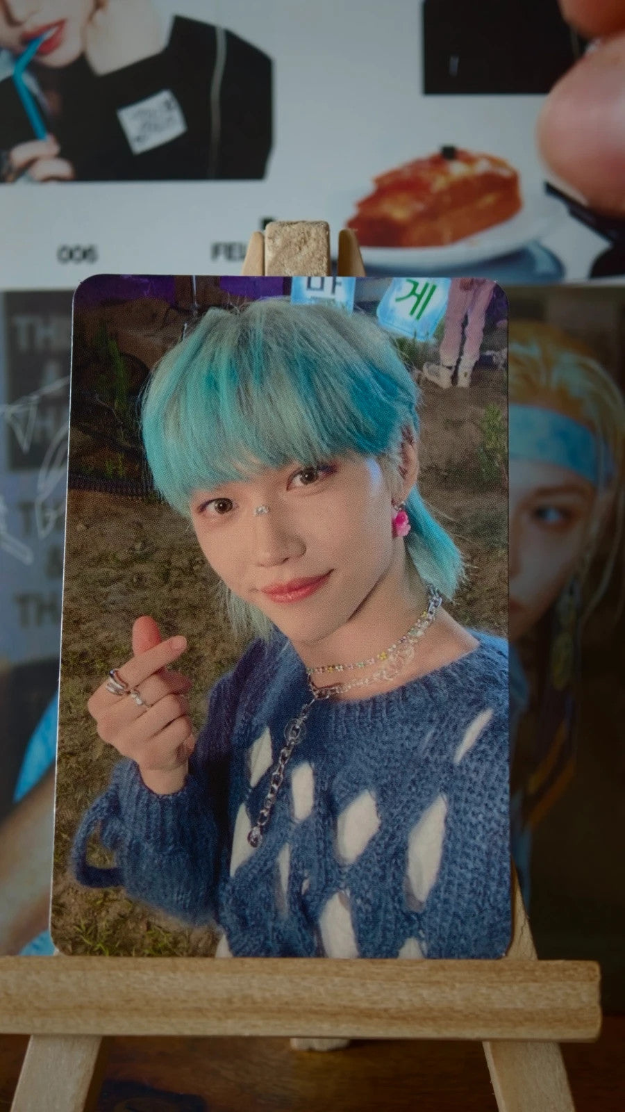 Stray Kids Felix NOEASY Photocard (D Design) — front