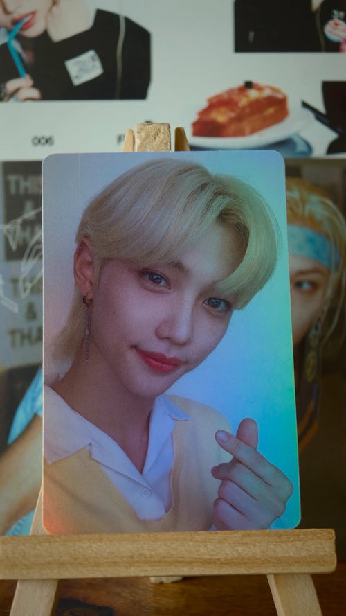 Stray Kids Felix NACIFIC Photocard (Round 2 Holographic) — front view
