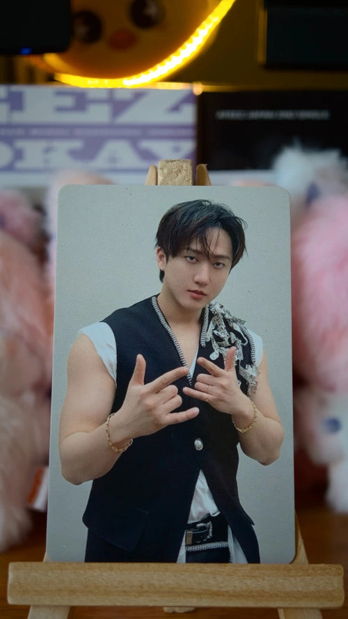Stray Kids Changbin THIS & THAT Photocard (HMV Lucky Draw Y), front of photocard