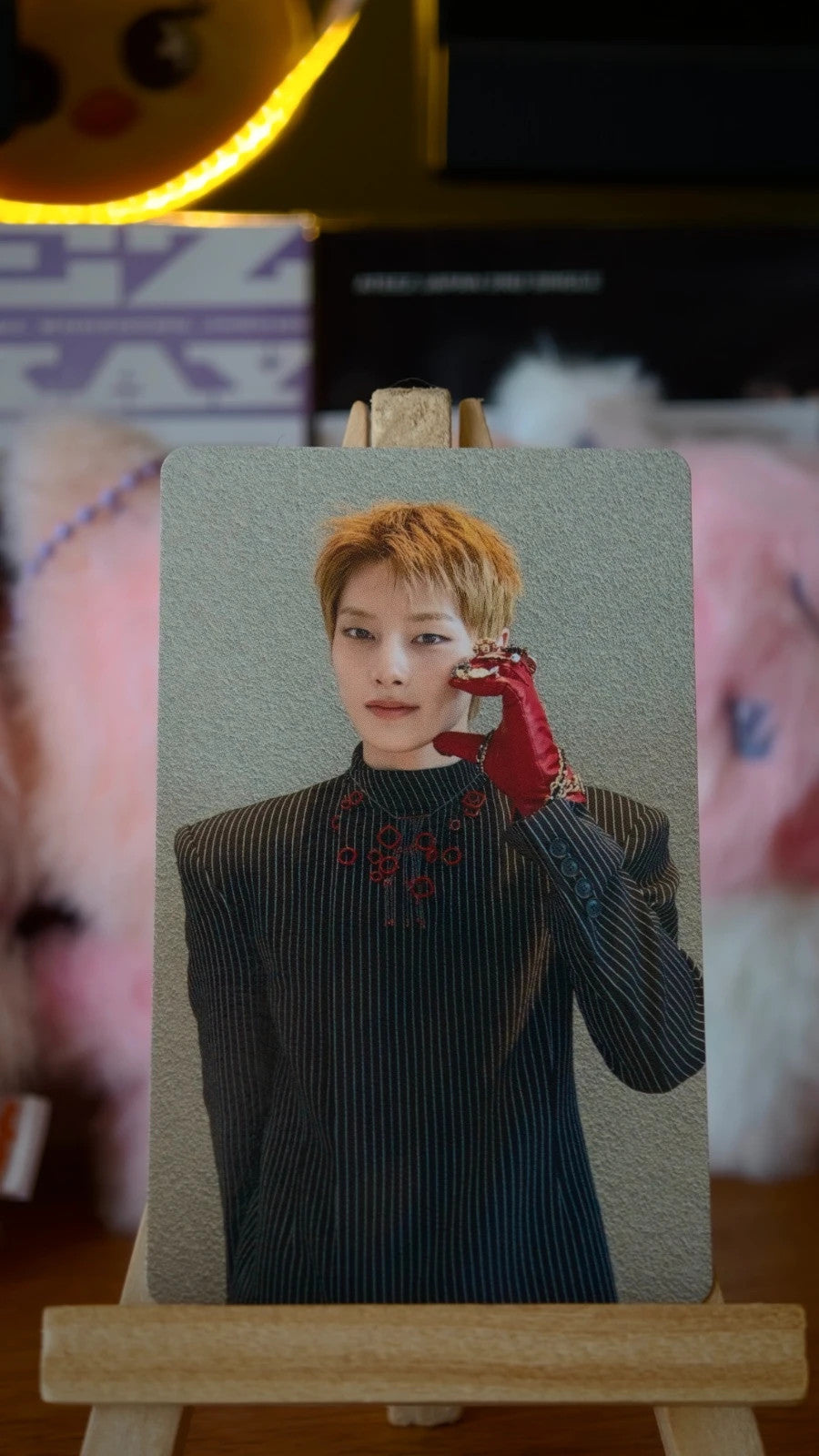 Stray Kids I.N THIS & THAT Photocard (HMV Lucky Draw X), front of photocard