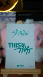 Stray Kids Seungmin THIS & THAT Photocard (HMV Lucky Draw X), reverse of photocard