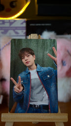 Stray Kids Seungmin THIS & THAT Photocard (HMV Lucky Draw X), front of photocard