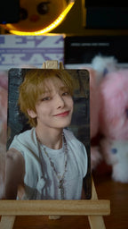 Stray Kids I.N THIS & THAT Photocard (HMV B POB), front of photocard