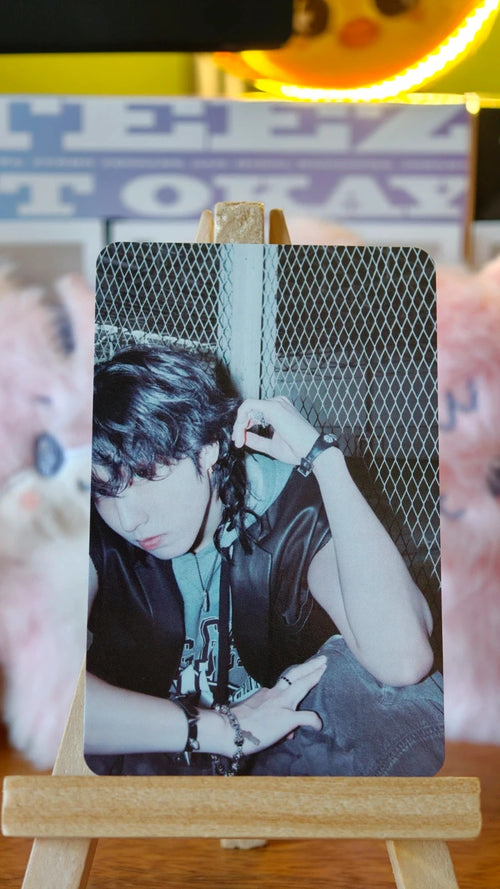 Stray Kids Han THIS & THAT Photocard (FANS Album Ver. Set Card), front of photocard