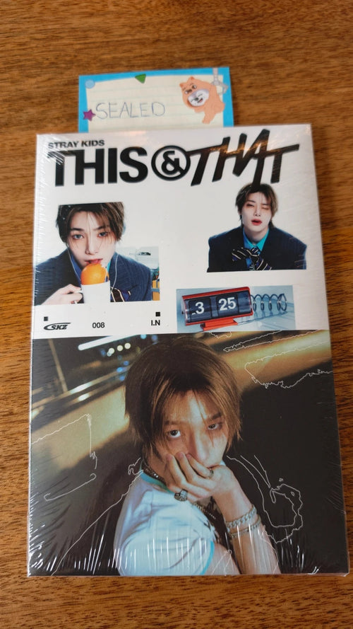 Stray Kids I.N THIS & THAT Album (& Ver., Sealed), front view