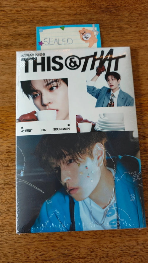 Stray Kids Seungmin THIS & THAT Album (& Ver., Sealed), front view