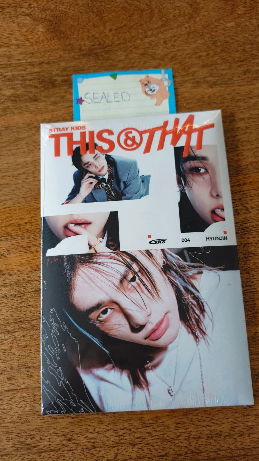 Stray Kids Hyunjin THIS & THAT Album (& Ver., Sealed), front view