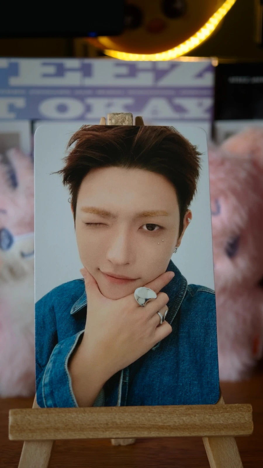 ATEEZ Hongjoong BAD (Japanese Ver.) Photocard — front