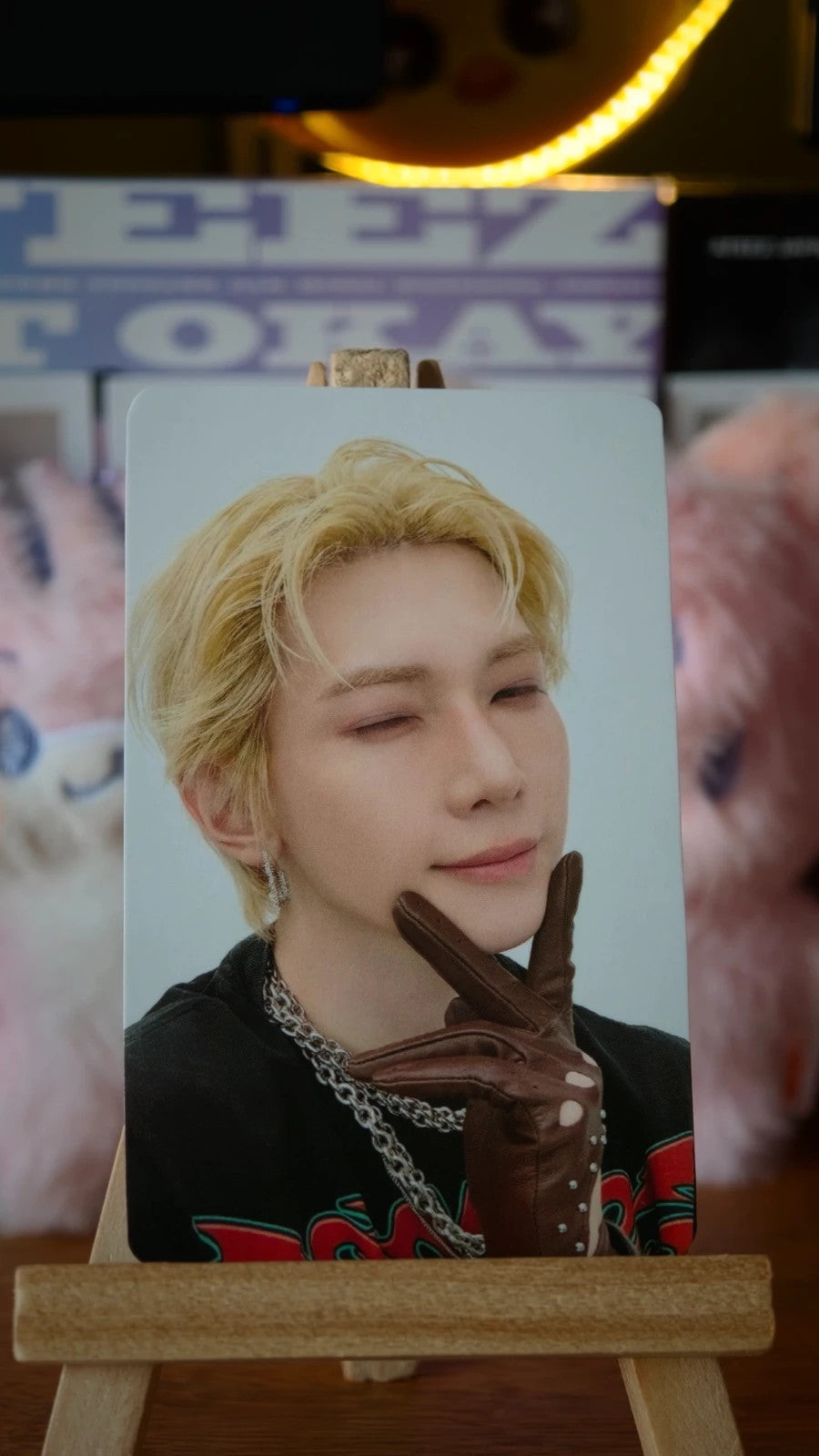 ATEEZ Yeosang BAD (Japanese Ver.) Photocard — front