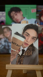 Stray Kids Hyunjin THIS & THAT Photocard (& Ver. Double-sided), front of photocard