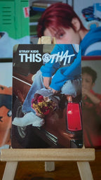 Stray Kids Seungmin THIS & THAT Photocard (& Ver. POB), reverse of photocard
