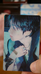 Stray Kids Lee Know THIS & THAT Lenticular Photocard (FANS Album Ver.), first viewing angle