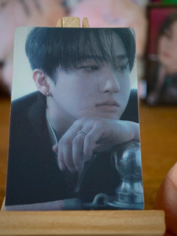 Stray Kids Changbin THIS & THAT Lenticular Photocard (FANS Album Ver.), second viewing angle