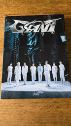 Stray Kids GIANT Japanese Album Type A, front cover with group in white outfits