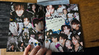 Stray Kids GIANT Japanese Album Type A, open booklet with a colourful member collage