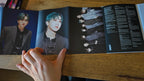 Stray Kids HOP Accordion Album Changbin, open accordion booklet with portrait and track list