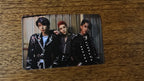 Stray Kids In Life Photocard Bang Chan Han Changbin, three-member portrait in black outfits