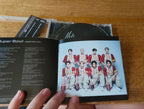 Stray Kids Social Path Superbowl Album CD, open booklet showing the group photograph