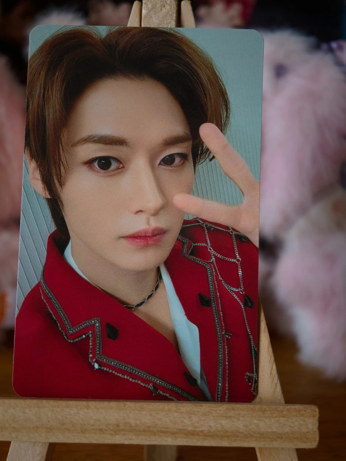 Stray Kids Lee Know MANIAC Photocard, front portrait