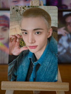 Stray Kids Hyunjin Hollow Photocard (dominATE JAPAN Shizuoka, 18 May 2025), front portrait