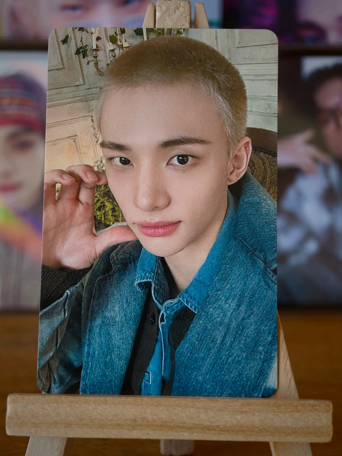 Stray Kids Hyunjin Hollow Photocard (dominATE JAPAN Shizuoka, 18 May 2025), front portrait