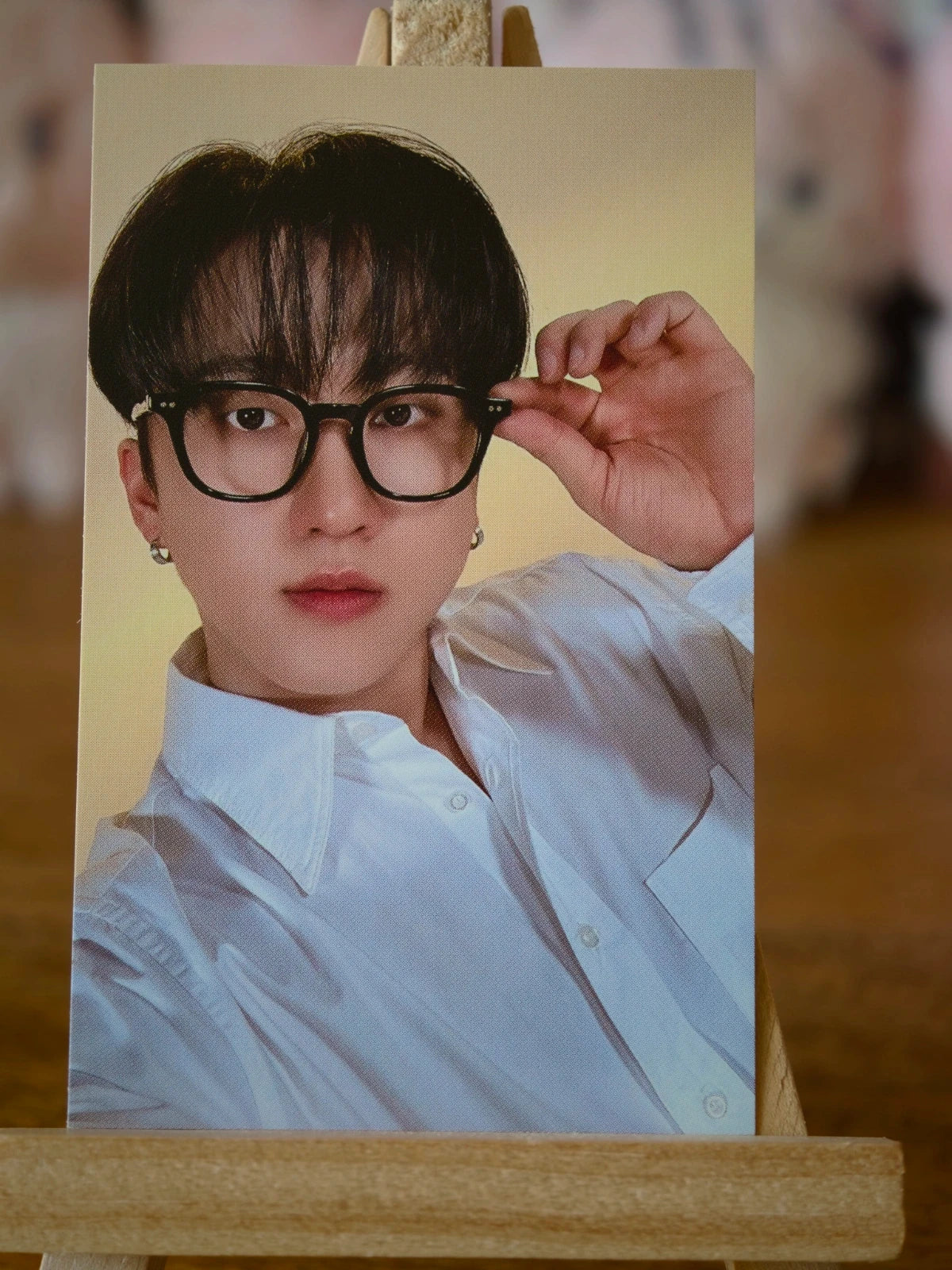 Stray Kids Changbin ROCK-STAR Photocard (HMV POB), front portrait