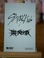 Stray Kids Changbin ROCK-STAR Photocard (HMV POB), reverse of photocard