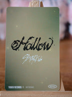 Stray Kids Changbin Hollow Photocard (Tower Records POB), reverse of photocard