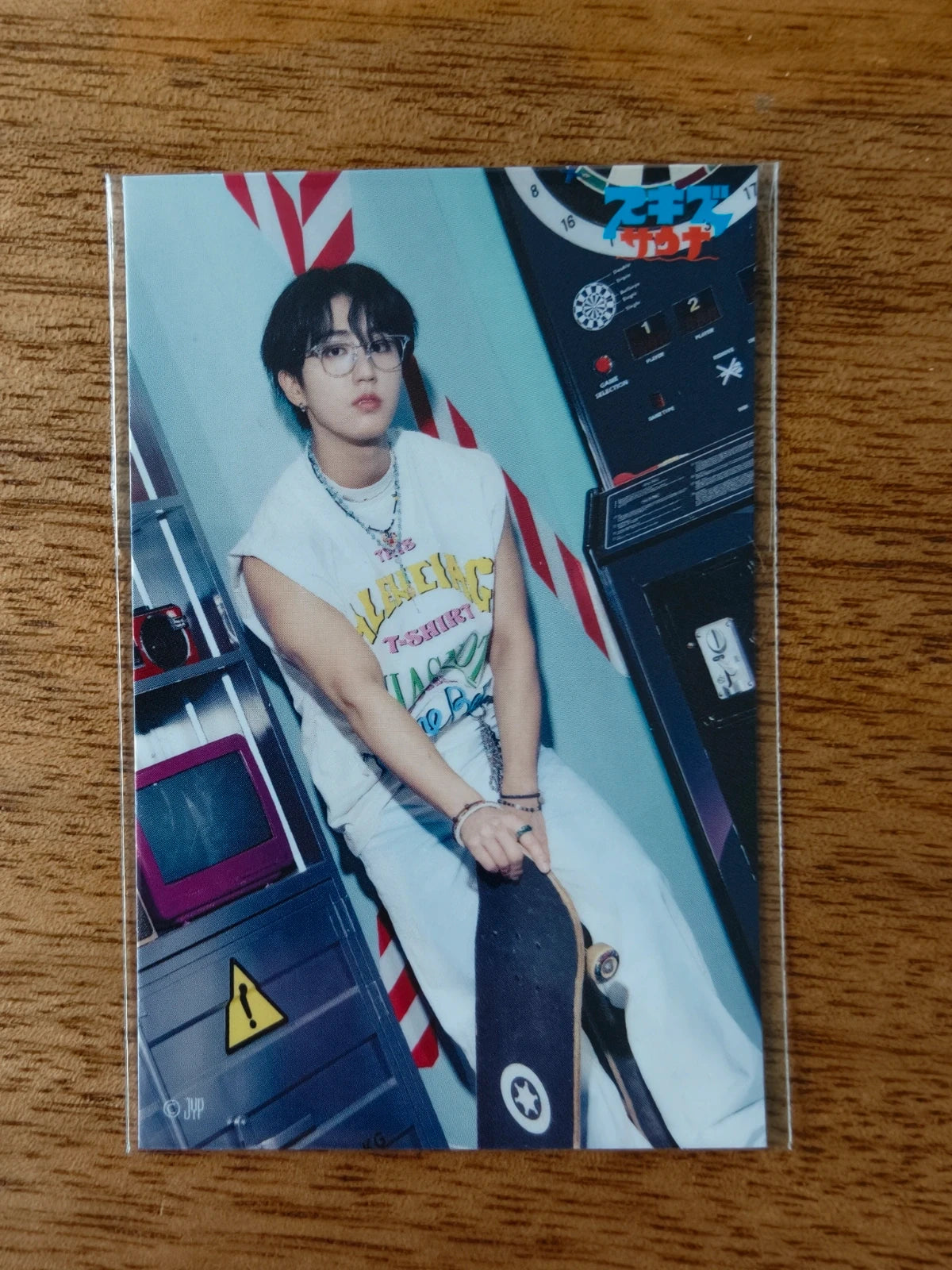 Stray Kids Han JYP JAPAN POPUP STORE 2025 Photo Sticker (Online Lucky Chance F - A), front of photo sticker